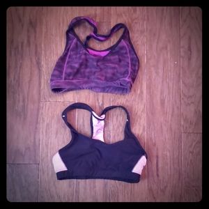 2 medium sports bras